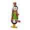 Set of 2 36"H Metal Nutcracker/Penguin Yardstake or Standing Décor or Wall Décor (Three Function)